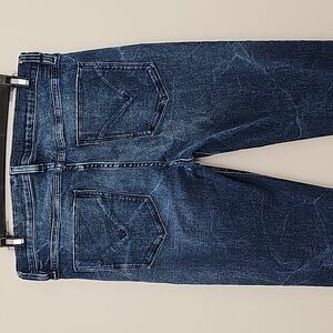 Hudson Tally Skinny Midrise Blue Jeans Womens 30 Nonselvedge Crop Casual EUC